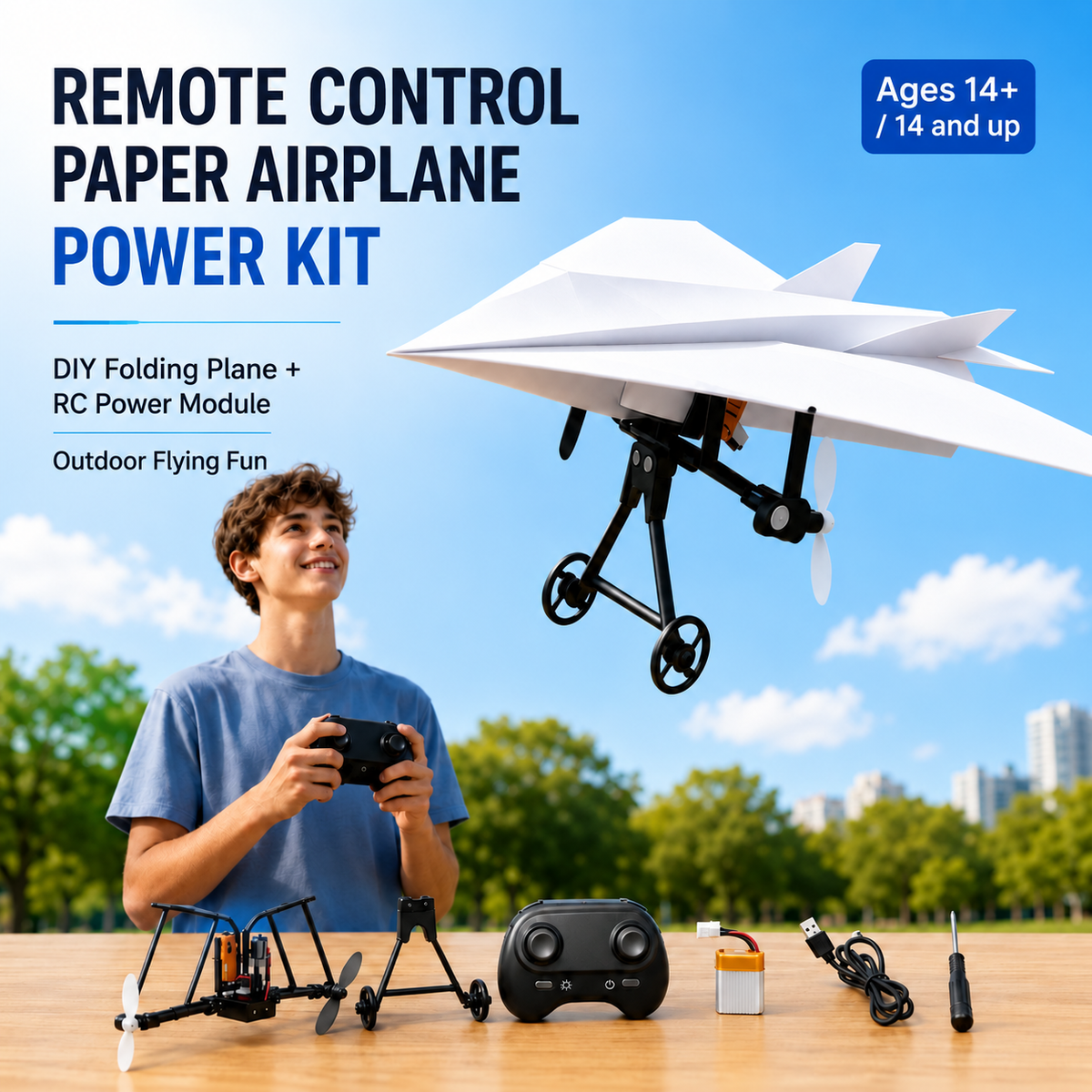 Remote Controlled Flying Glider – Stable RC Plane