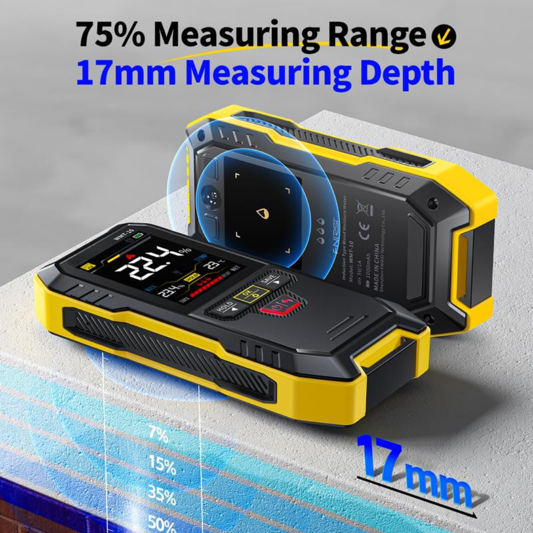 4-in-1 pinless Moisture Meter