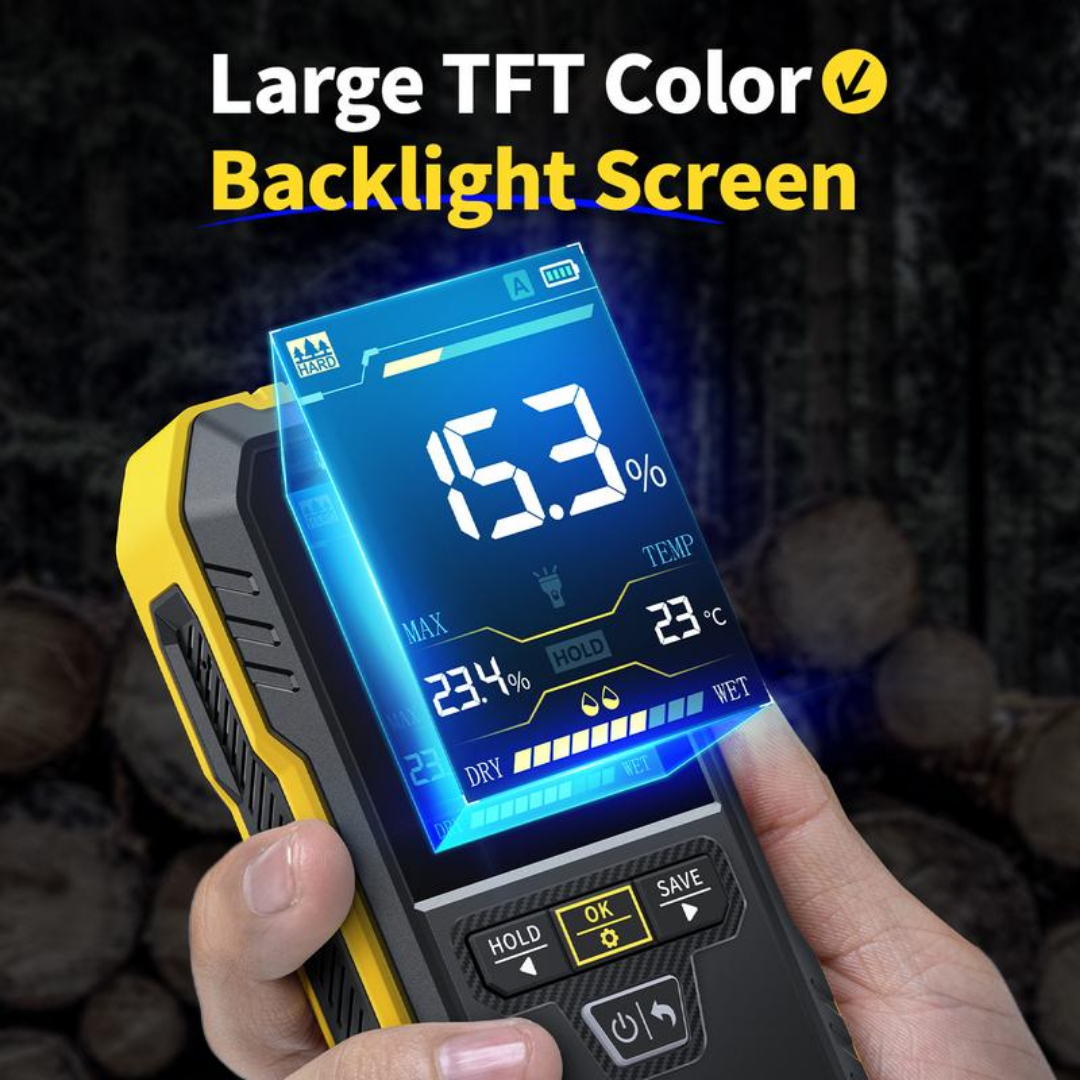 4-in-1 pinless Moisture Meter