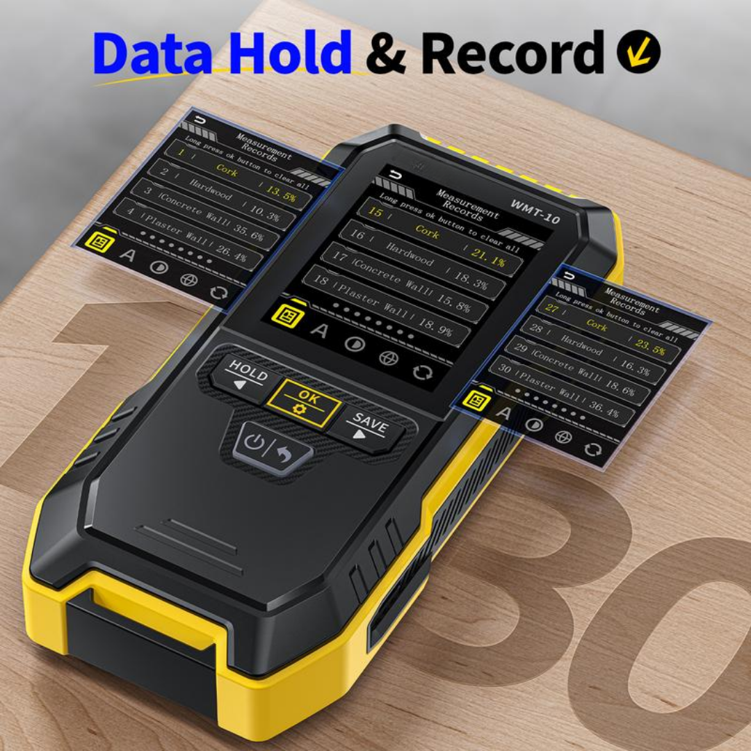 4-in-1 pinless Moisture Meter