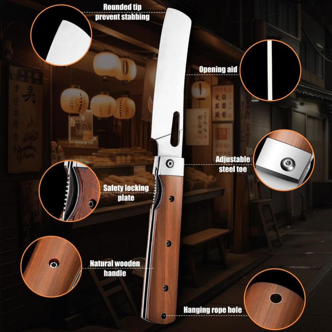 Folding Nakiri Knife
