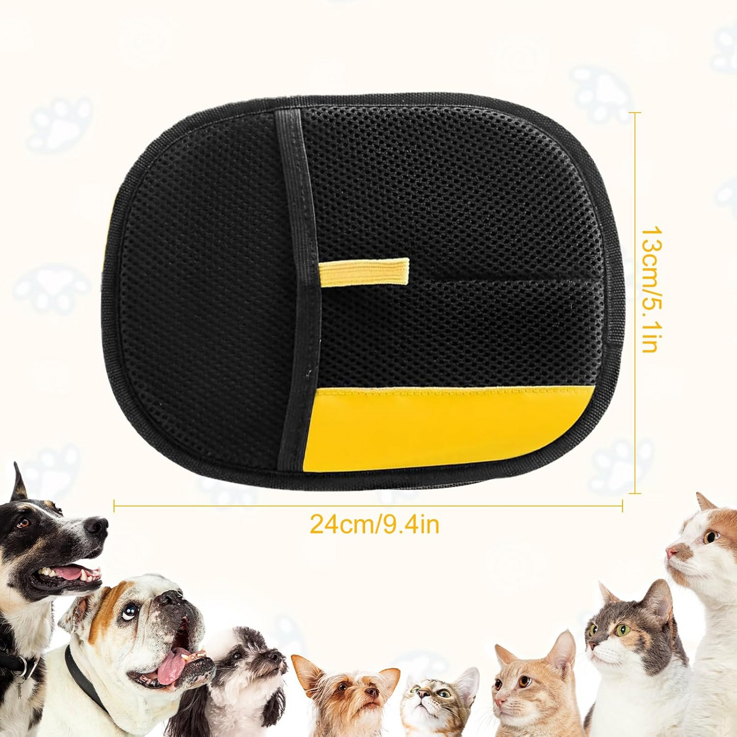 Pet Hair Remover Electrostatic gloves