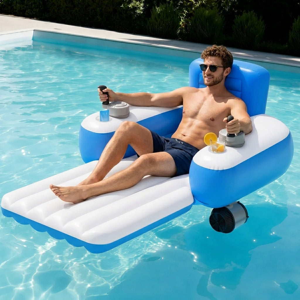Motorized Inflatable Pool Cruiser