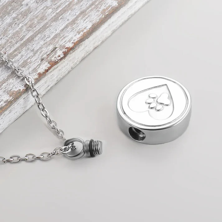 CROSS PENDANT FOR ASHES HOLY WATER