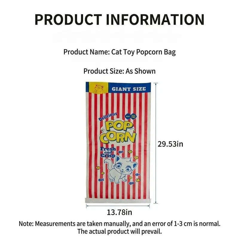 Large Kraft Paper Cat Hideout Bag
