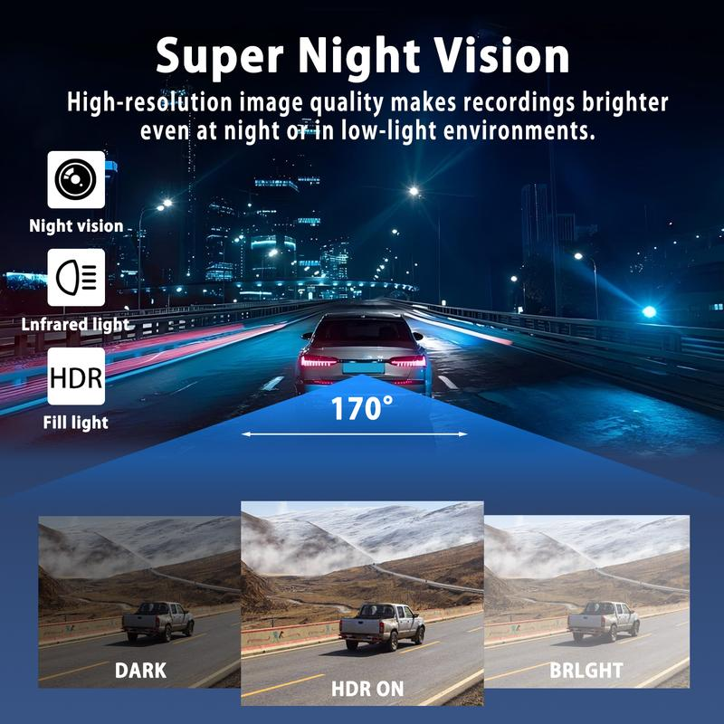 4 Channel Car Dash Cam
