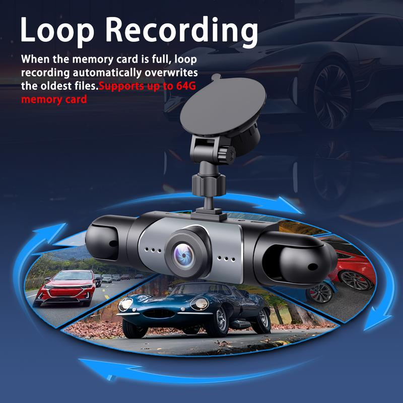 4 Channel Car Dash Cam