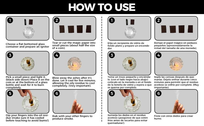 10Pcs Magic Tricks Tools-Magic Finger Smoke