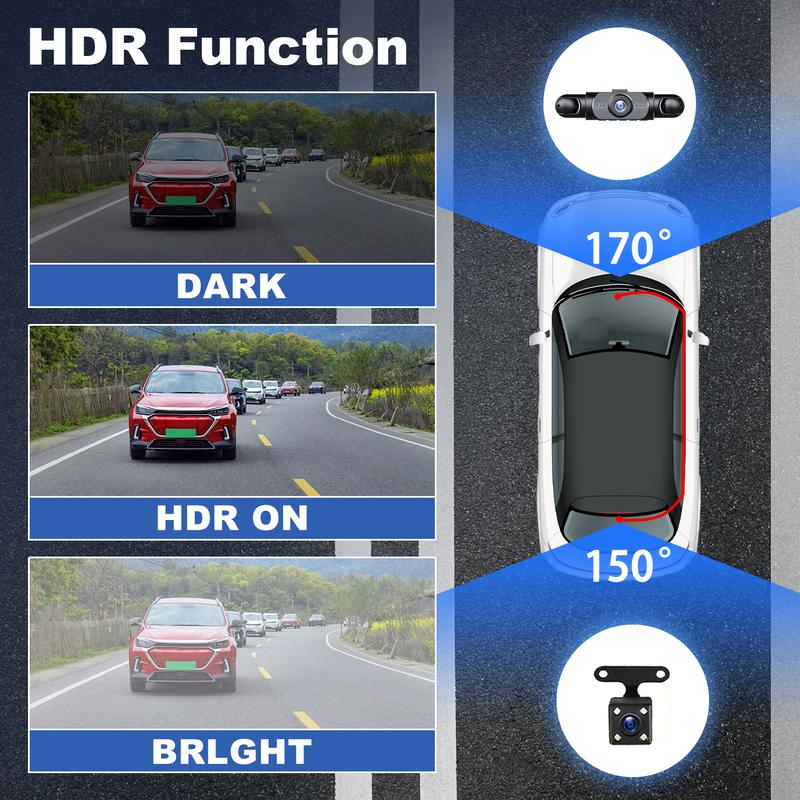4 Channel Car Dash Cam