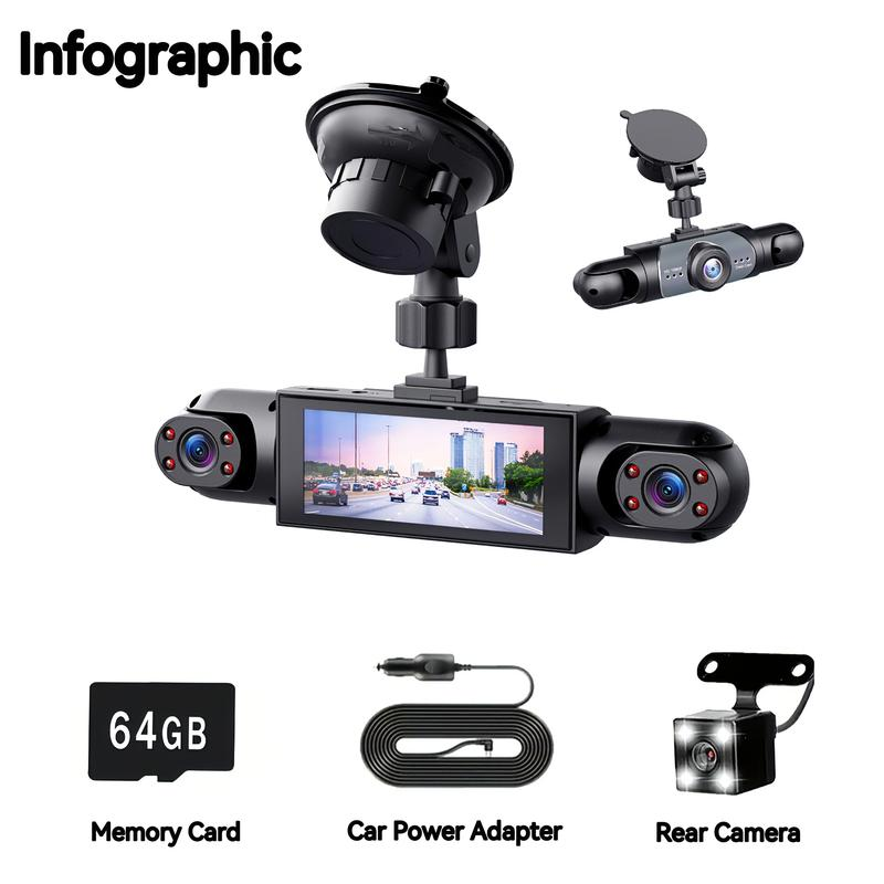 4 Channel Car Dash Cam