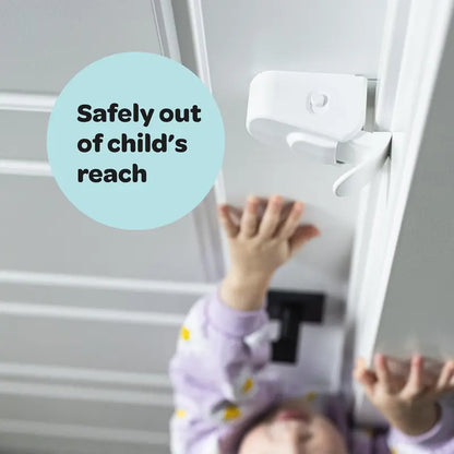 Snap-On Childproof Door Lock
