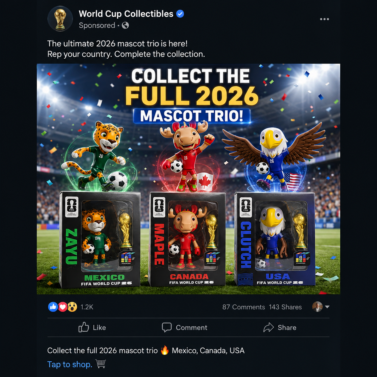 2026 WORLD CUP MASCOT