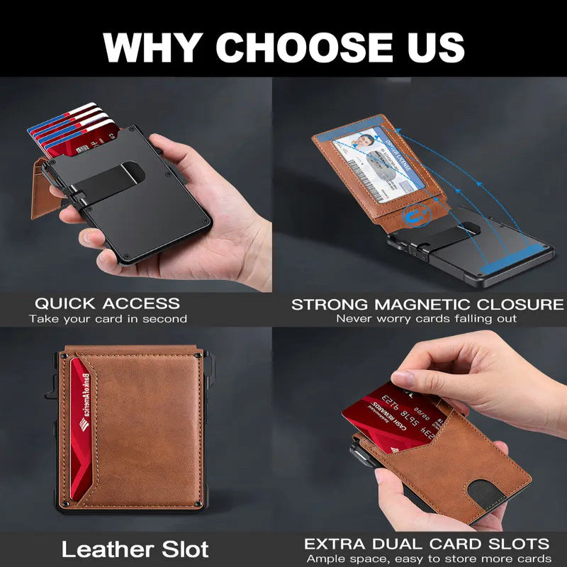 Men's Slim RFID Wallet