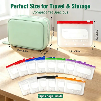 Waterproof Pill Organizer Pouches