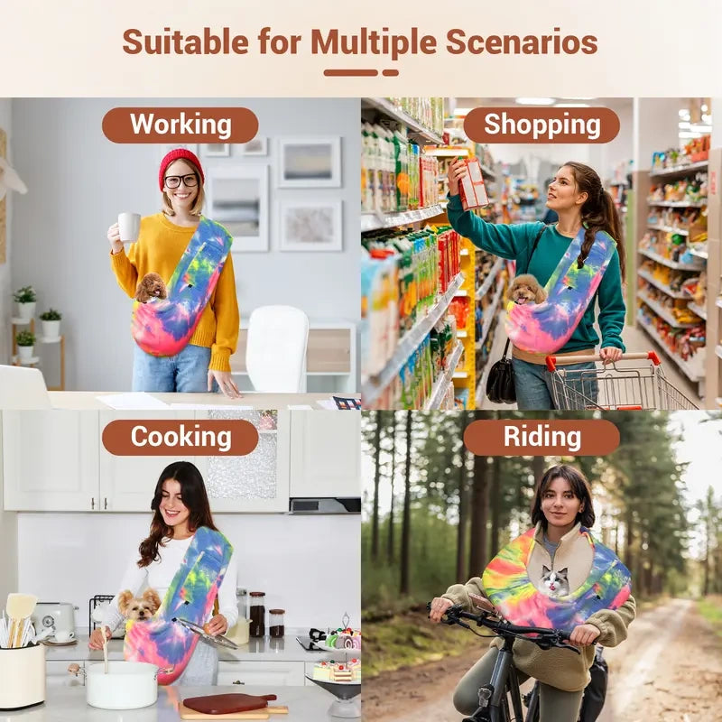 Hands-Free Pet Sling Carrier