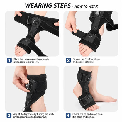 Adjustable Dial Ankle Stabilizer Brace