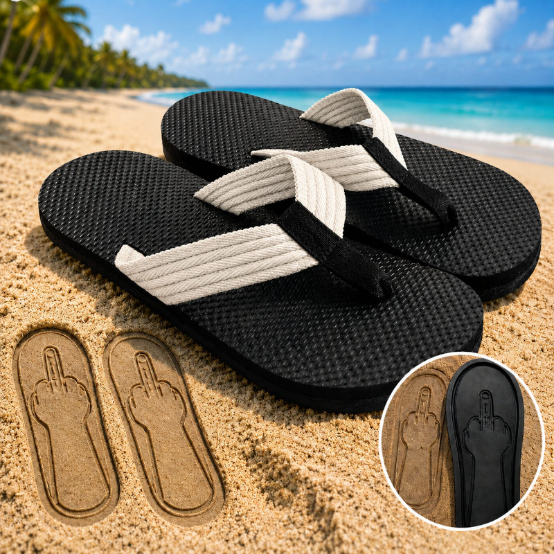 Funny Prank Flip Flops