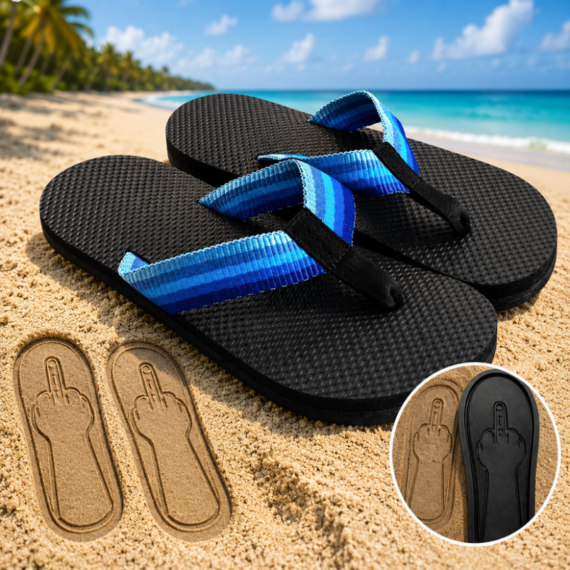 Funny Prank Flip Flops