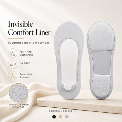 Cushioned No-Show Socks