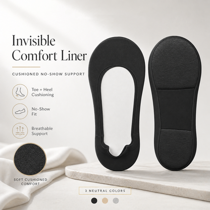 Cushioned No-Show Socks
