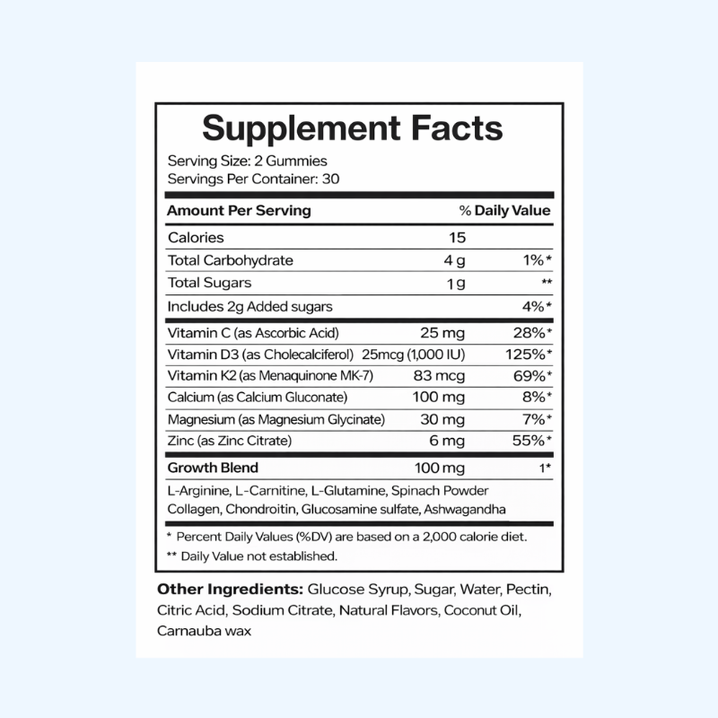 Height Support Gummies