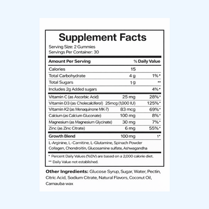 Height Support Gummies