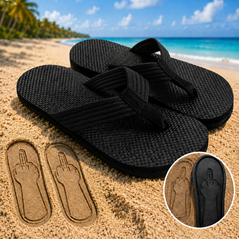 Funny Prank Flip Flops