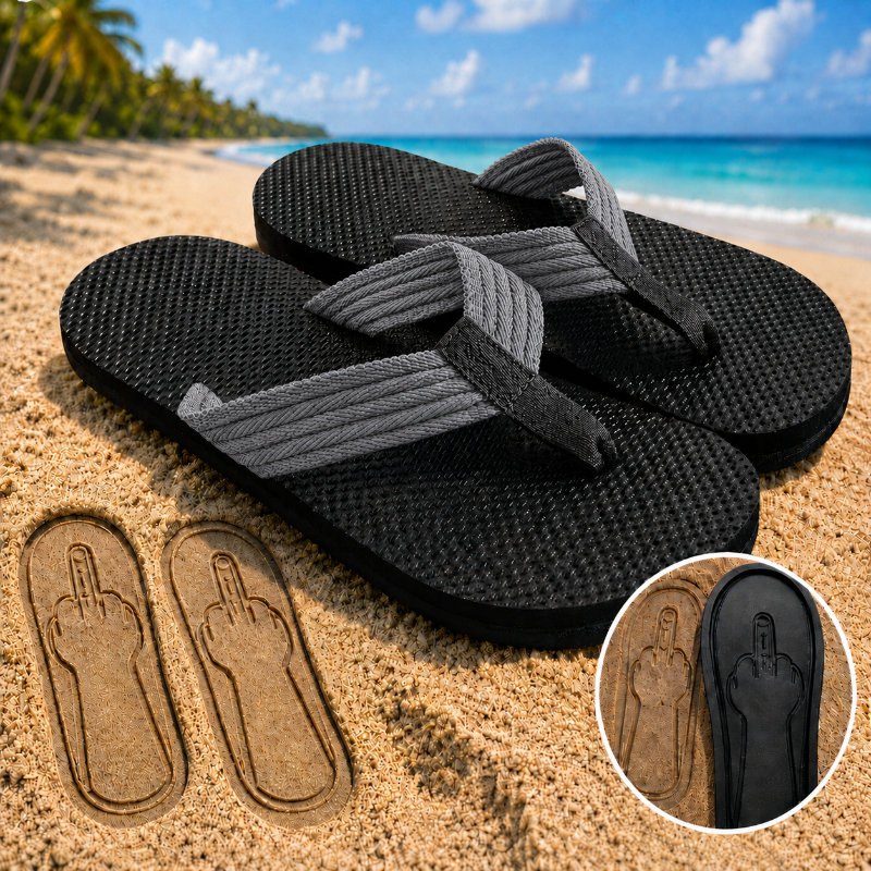 Funny Prank Flip Flops