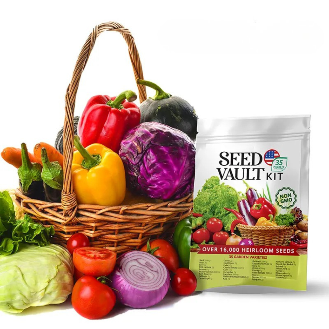 Vegetable Seed Vault Kit