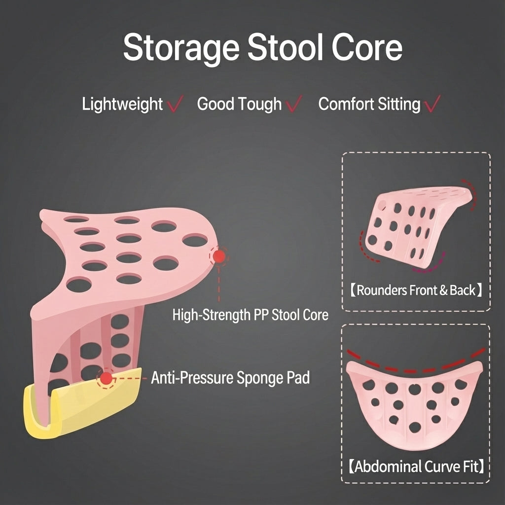 Ergonomic Baby Carrier Stool