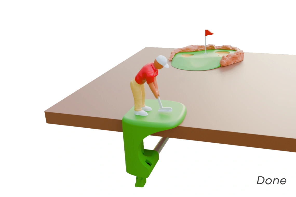 ⛳ Desktop Mini Golf Set – Automatic Ball Return Office Game