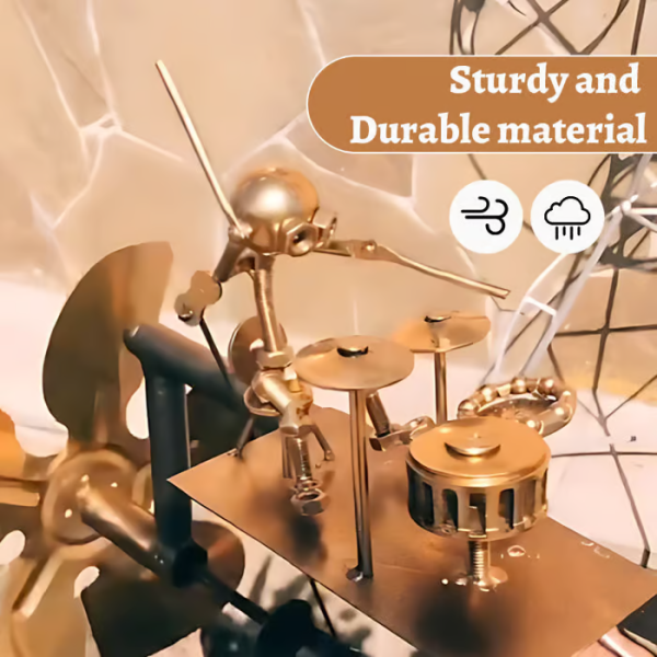 🥁Handmade Metal Rock Band Windmill🎁