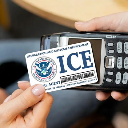 FBI CIA ICE Special Agent ID Card Sticker