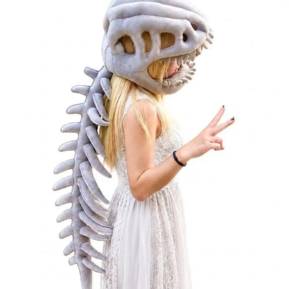 Dinosaur Skeleton Costume Hat