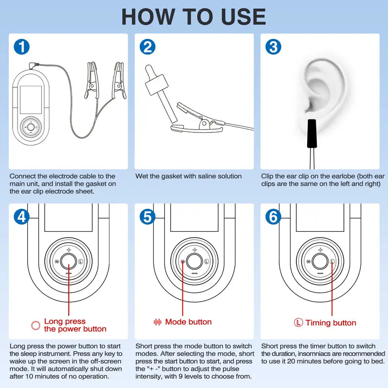 Sleep & Relax Ear Clip