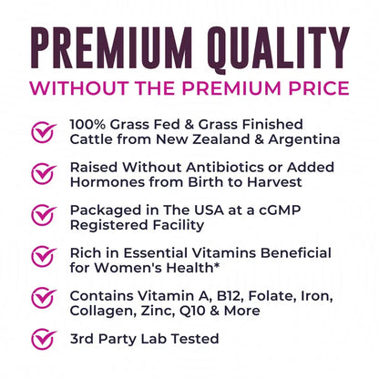 Women’s Beef Organ Capsules