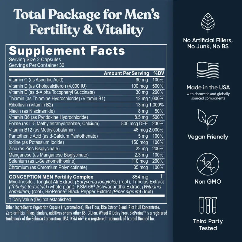 Male Fertility Support Capsules