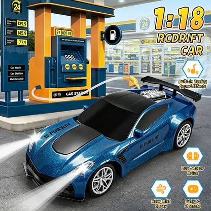 Water Spray RC Drift Car