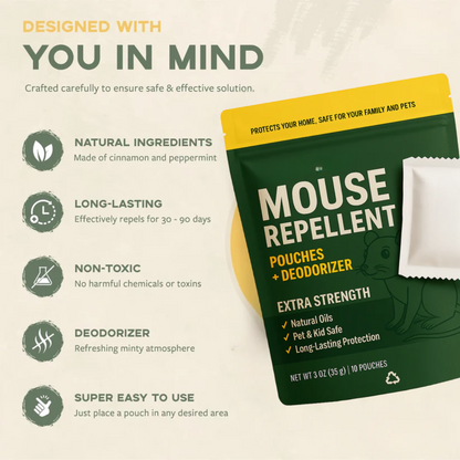 Mouse Repelent Pouches