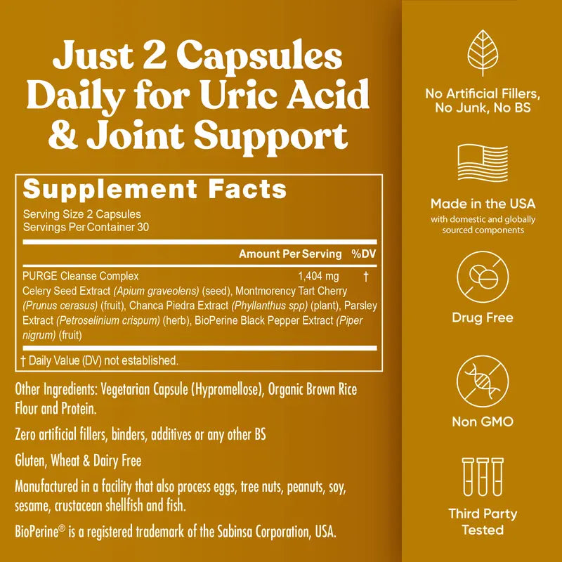 Uric Acid Support Capsules