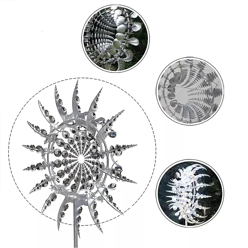Stainless steel windmill