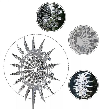 Stainless steel windmill