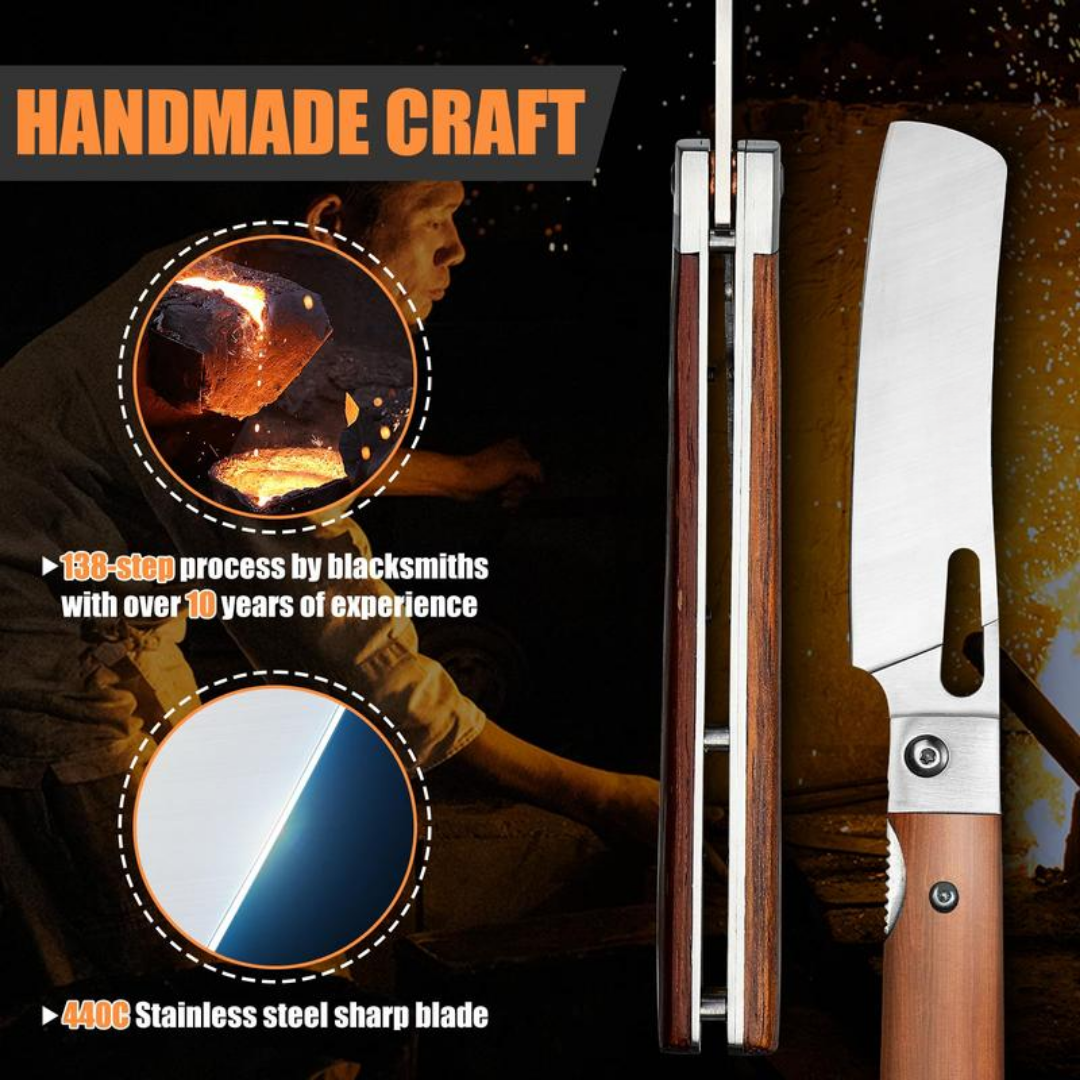 Folding Nakiri Knife