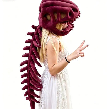 Dinosaur Skeleton Costume Hat