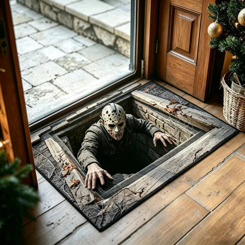 Halloween Front Door Mat
