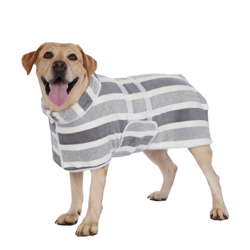Quick Dry Dog Bathrobe