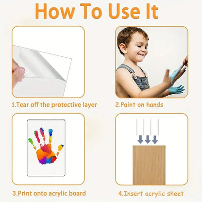 Family Handprint Frame