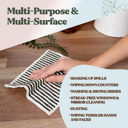 Swedish Dishcloths for Kitchen & Cleaning(6 pieces)