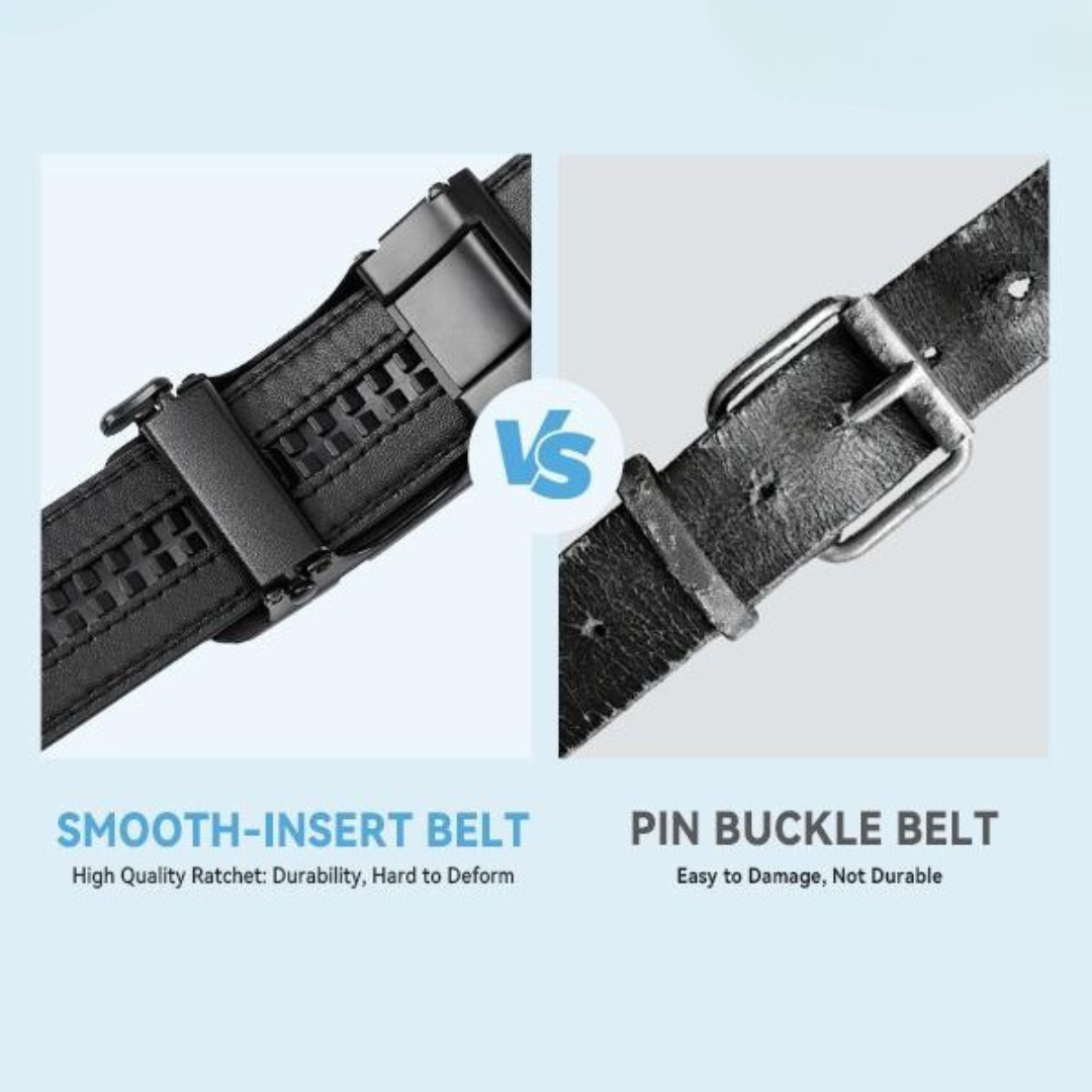 Elite Leather Ratchet Belt for Men