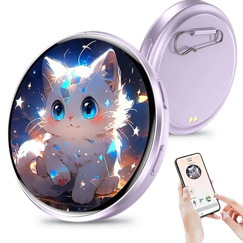 Cyber Electronic Badge Pin